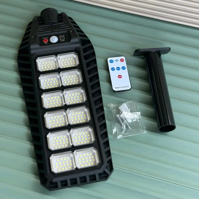 Ultra Bright 400W Solar LED Flood Light | 216 LEDs | Motion Sensor & Remote Control | Outdoor Waterproof IP65
