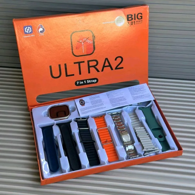 Most Awaited Budget Combo | 7 in 1 Strap Series 8 Ultra 49MM Smartwatch | Perfect For Gifting