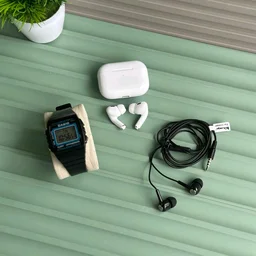 Most Awaited Combo Offer – Hitage Magic Series Wired Earphones + Digital Watch + Budget TWS