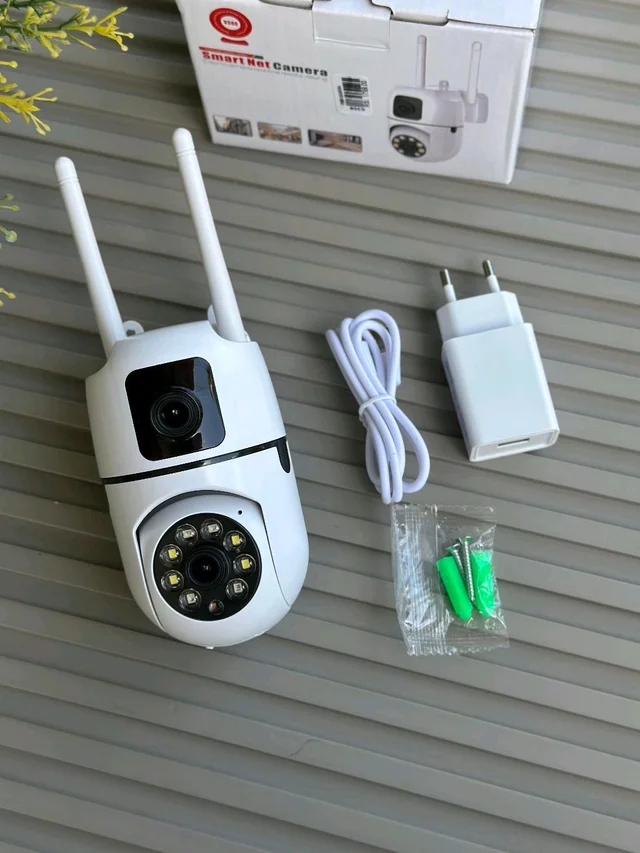 WiFi Smart Camera – HD Night Vision | Motion Detection | Two-Way Audio | 360° Home Security
