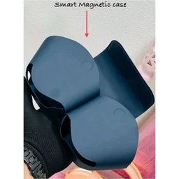 First Time In India, Air Pods Max Anc With Magnetic Case And Cushion, Serial Number Working, Original Box Packing - Blue