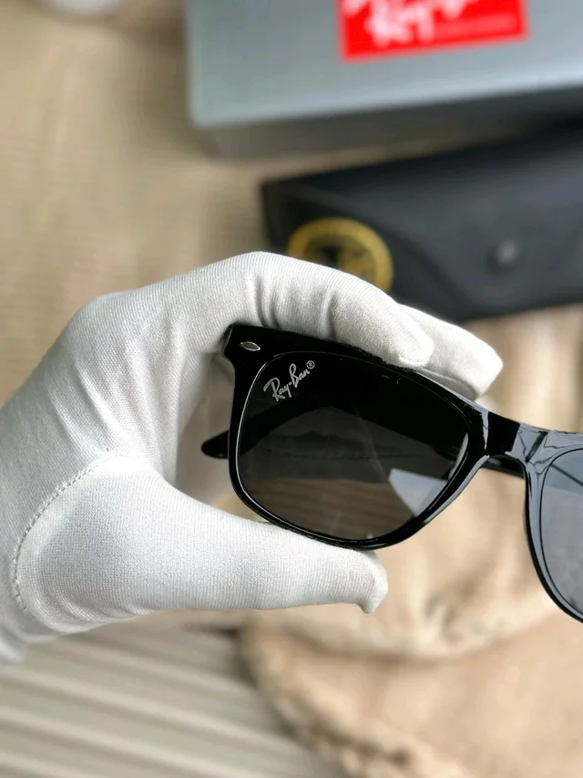 Bluetooth Smart Sunglasses – Matte Finish, Touch Control, 8H Battery, Original Box (First Time in India!) - Black