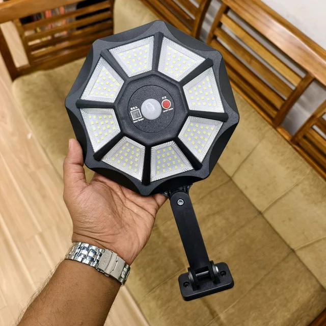 ZB-168B Solar Sensor Light | Ultra Bright COB Outdoor Lamp with Motion Detection & Waterproof Design