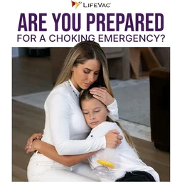 LifeVac Choking Rescue Device – Pack of 2 (Adults + Children) Emergency Airway Clearance Kit | Portable | Non-Invasive | Easy to Use | No Power or Prescription Needed