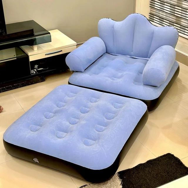 2 in 1 Inflatable Sofa Bed – Comfort That Adapts to You!