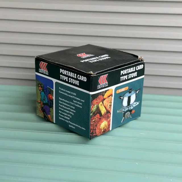 Portable Card Type Gas Stove – Compact, Powerful & Adventure-Ready