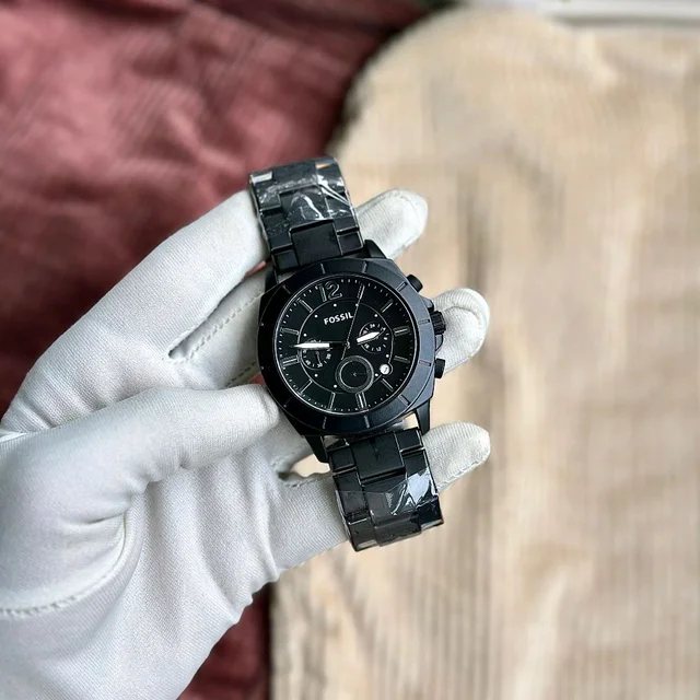Men’s Classic Analog Watch – Elegant Dial, Date Display, Chronograph Working – Formal & Casual Wear - STB4