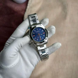 Analog Quartz Movement Collection With High Quality Strap Best Finishing Body & Case - Blue