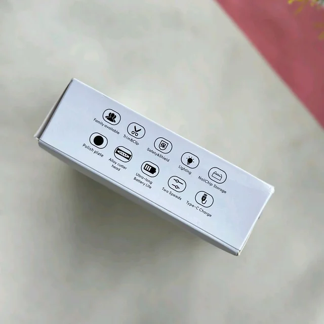 2 in 1 Electric Nail Trimmer & Polisher | Safe for Kids & Adults | USB-C Rechargeable