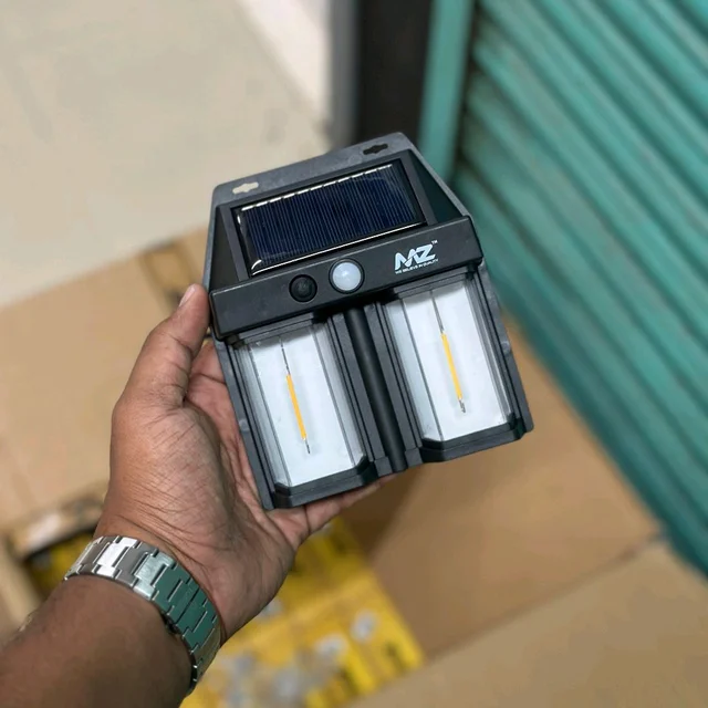 Buy 1 Get 1 Free, Solar Interaction Wall Lamp M994 – Dual LED | Motion Sensor | Zero Electricity Cost