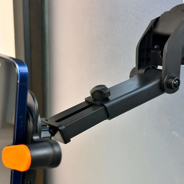 360° Adjustable Car Phone Holder – Strong Suction | One-Hand Lock
