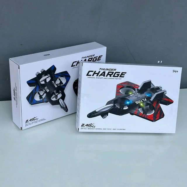 Fighter Plane RC Jet with LED Lights – Interstellar Series | Rechargeable Remote Control Aircraft