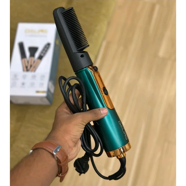 3 in 1 Hot Air Hair Styler Comb – Dry, Straighten & Volumize in One Tool (1400W)