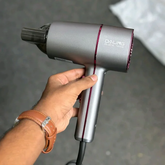DALING Professional Hair Dryer 1800W | Fast Drying, Low Noise, Heat Control Hair Dryer for Women & Men | Salon Style Blow Dryer