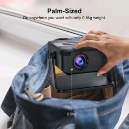 Mini Portable Projector 4K Support | HDMI Home Cinema Projector | Compact & Adjustable