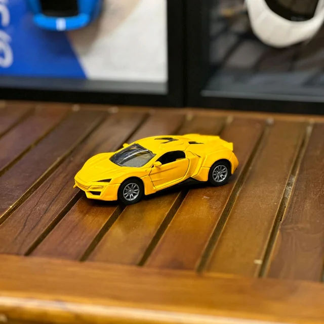 Premium Die-Cast Metal Toy Car | Single Piece | Mini Alloy Model | Random Design - Aero Blaze