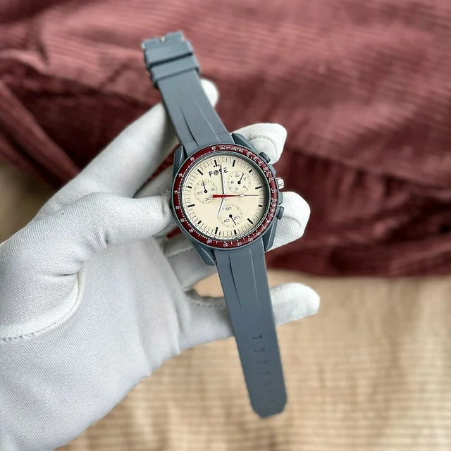 Buy 1 Get 1 Free Offer | Fose Analog Quartz Movement Collection With High Quality Strap Best finishing Body & Case - Gray