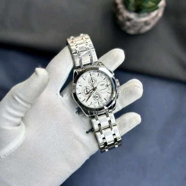 Men’s Classic Analog Watch – Elegant Dial, Date Display – Formal & Casual Wear (Pack Of 1)
- White