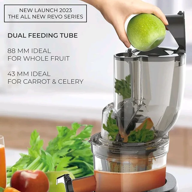 Slow Juicer Machine for Home | Cold Press Juicer for Fruits & Vegetables | Easy to Clean, Low Noise Juicer
