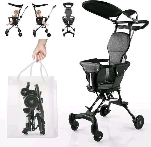 Lightweight Baby Travel Stroller | Portable Foldable Toddler Stroller for Airplane & Daily Use