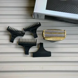 3-in-1 Rechargeable Shaver & Trimmer Set | Beard, Hair & Nose Grooming Kit for Men