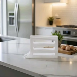 Rotating Egg Storage Box for Refrigerator | 3 Layer Rolling Egg Holder Organizer