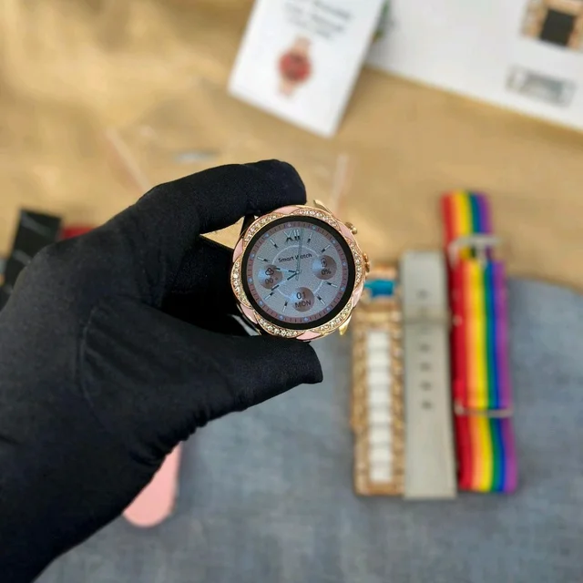 Hitage 7 In 1 Edition Smartwatch With 7 Awesome Quality Straps, Bluetooth Calling, Customized Watch Face