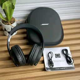 Wireless Earphone Headphones With ANC Working, For Music Lovers & Professionals - Suitable for Travel, Office & Home, 5-6 Hours Playback Time, High Quality Model