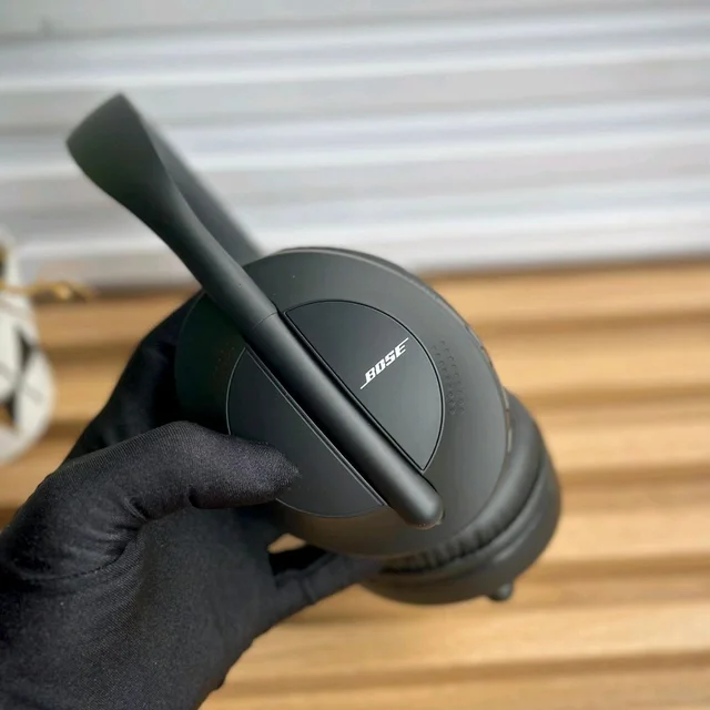 Wireless Earphone Headphones With ANC Working, For Music Lovers & Professionals - Suitable for Travel, Office & Home, 5-6 Hours Playback Time, High Quality Model
