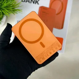 RECCI 10000mAh Magnetic Fast Charging Power Bank (RPB-W36) | 15W Wireless | 20W PD Type-C | Slim Metal Body
- Orange