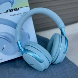 Wireless Earphone Headphones For Music Lovers & Professionals - Suitable for Travel, Office & Home, 5-6 Hours Playback Time, High Quality Model - Blue