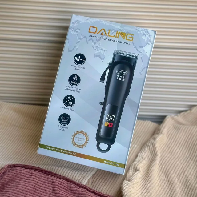 Professional Electric Hair Clipper – Cord / Cordless Use