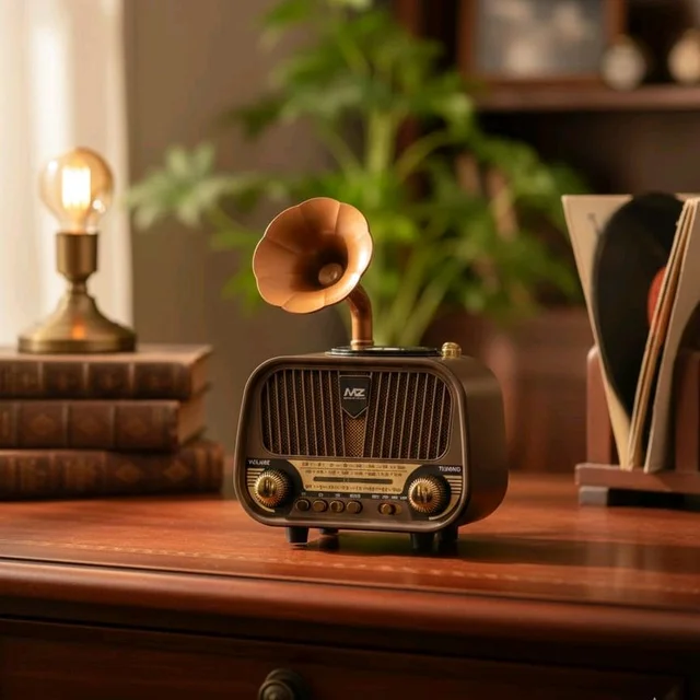 Mz Retro Radio Speaker – Vintage Soul, Modern Sound