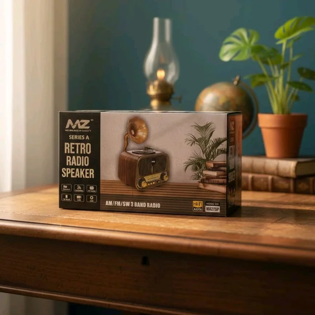 Mz Retro Radio Speaker – Vintage Soul, Modern Sound