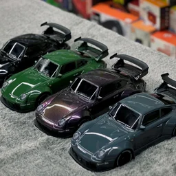 Porsche 911 Break Racing The Dawn – High-Speed 4WD Drift RC Car (1:24 Scale) LED Lights | DIY Tire Replacement | Pro Chassis - Purple
