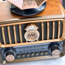 Retro Radio Bluetooth Speaker S671 – Vintage Gramophone Style Wireless Speaker with FM, USB & TF Card Support