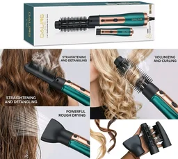 3-in-1 Hot Air Styling Comb – Straightener, Curler & Dryer (1400W)