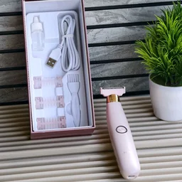 HTC HL-287 Washable Ladies Shaver – Rechargeable Women’s Body Hair Remover with USB Type-C Charging, Wet & Dry Use, Bikini Line, Arms & Body Trimmer