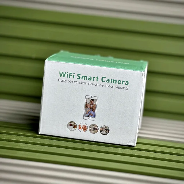 WiFi Smart Security Camera – 360° Wireless Surveillance Camera