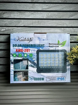 Kaiwage Eco-Friendly 1000W Solar Light with USB Power Bank
