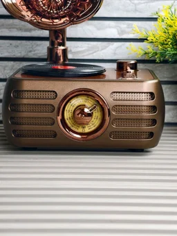MZ M305 Vintage Gramophone Retro Radio & Wireless Bluetooth Speaker (10W)