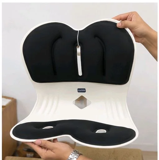 Ergonomic Posture Corrector Seat Cushion – Portable Lumbar & Pelvic Back Support for Office Chair, Sofa & Car (37 × 31 × 33 cm)