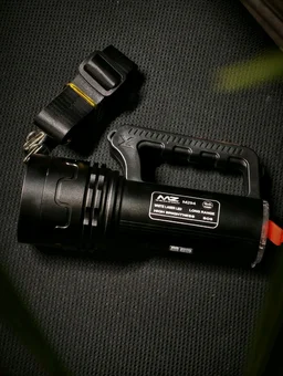MZ M294 500W Rechargeable LED Searchlight – 3000LM Long Range (3000m), Telescopic Zoom Torch with Type-C Charging & SOS Light