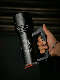MZ M294 500W Rechargeable LED Searchlight – 3000LM Long Range (3000m), Telescopic Zoom Torch with Type-C Charging & SOS Light