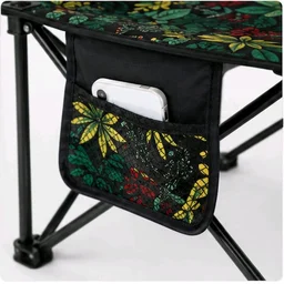 Portable Folding Camping Chair with Steel Frame & Carry Bag – Lightweight & Compact Outdoor Chair