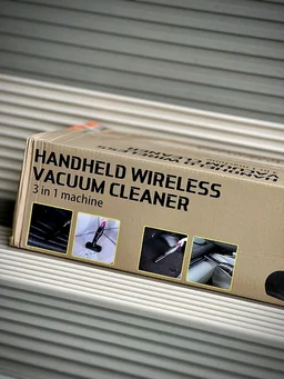3-in-1 Wireless Handheld Vacuum Cleaner – Portable Cordless Auto & Home Vacuum with Multi-Attachments