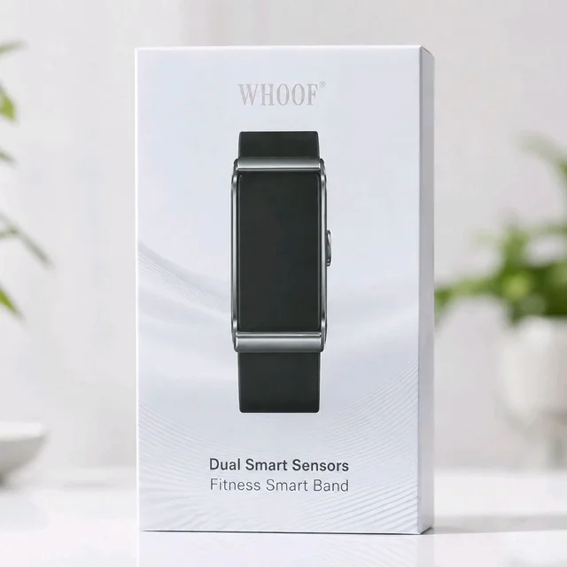 WHOOF® Smart Fitness Band with Dual Sensors & Activity Tracking
