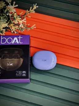 boAt 230 Wireless Earbuds: Low Latency, HD Sound & Environmental Noise Cancellation - Lavender