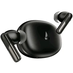 Airdopes Prime 412 True Wireless Earbuds with 50H Playback, Quad Mics AI ENx™ Calling & Multipoint Connectivity (Active Black)