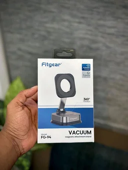 Fitgear FG-94 Foldable Magnetic Phone Stand – 360° Rotating Vacuum Suction Mount